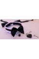 Lavender and Black Collar