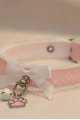 Pink and Lace Kitten Collar (Skinny Collar)
