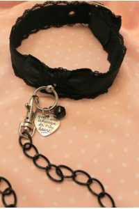 Dark Angel Collar and Leash Set