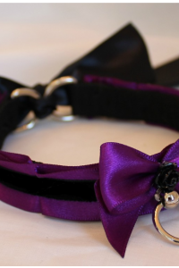Purple and Black