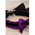 Purple and Black