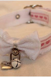 Hearts and Lace Collar (Buckled)