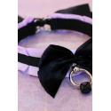 Lavender and Black Collar