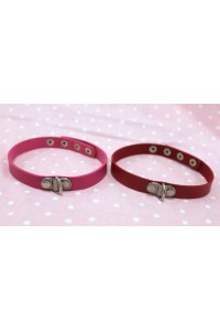 Pleather Kitten Collars