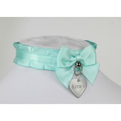 Seafoam Pleated Collar