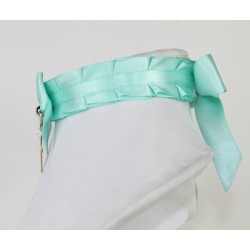 Seafoam Pleated Collar