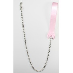 Baby Pink Satin Leash