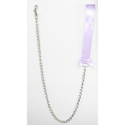 White Satin Leash