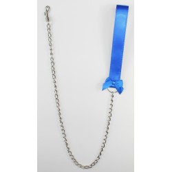 Royal Blue Satin Leash