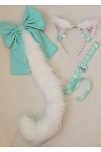 Teal Cat Set 