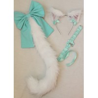 Teal Cat Set 
