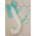 Teal Cat Set 