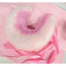 24" Bubblegum/Pink Husky Tail (Fully Wired)
