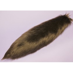 18" Baby Blue Fox Tail