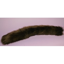 18" Baby Blue Fox Tail