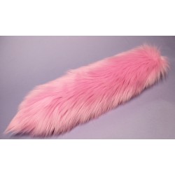 18" Baby Blue Fox Tail