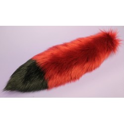 18" Baby Blue Fox Tail