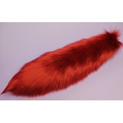 18" Baby Blue Fox Tail