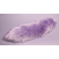 18" Baby Blue Fox Tail