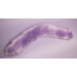 18" Baby Blue Fox Tail