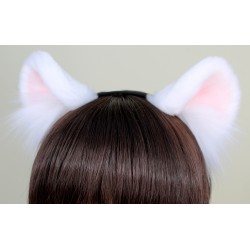 White Cub Ears (New Pattern!)