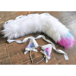 White Galaxy Kitten Set
