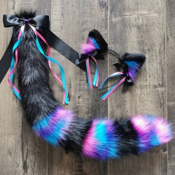 Black Galaxy Kitten Set