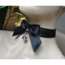 15-17" Black Buckled Collar