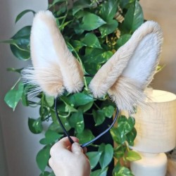 Blonde & White Bunny