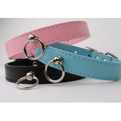Faux Leather Collars